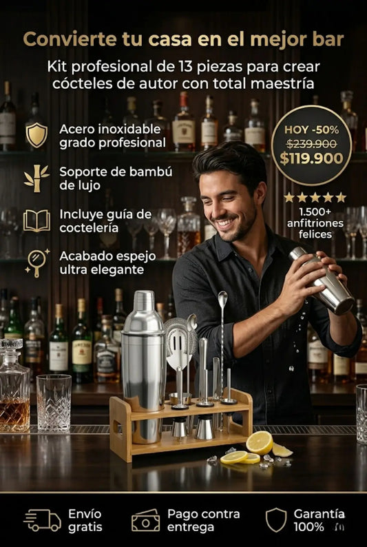 Set Cocteleria Bartender 13 PCS