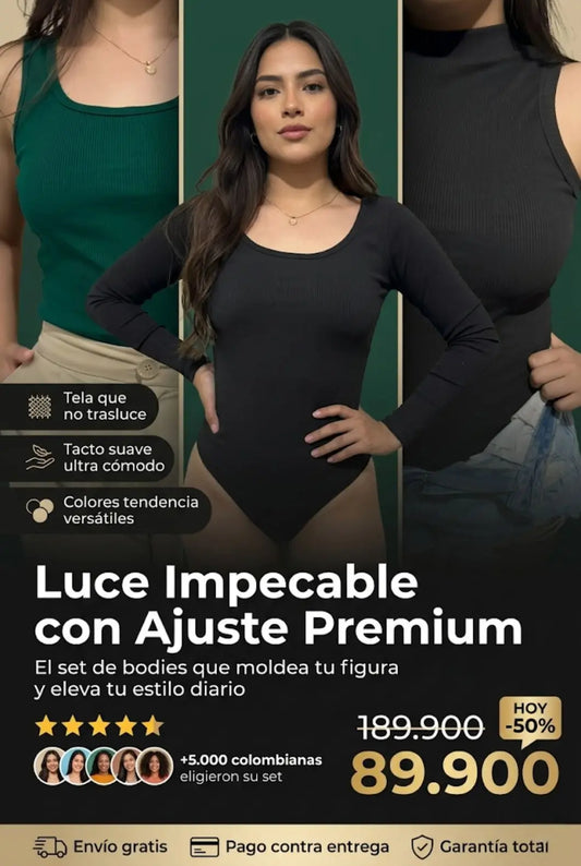 Body Moldeador Premium – Ajuste Perfecto que No Trasluce