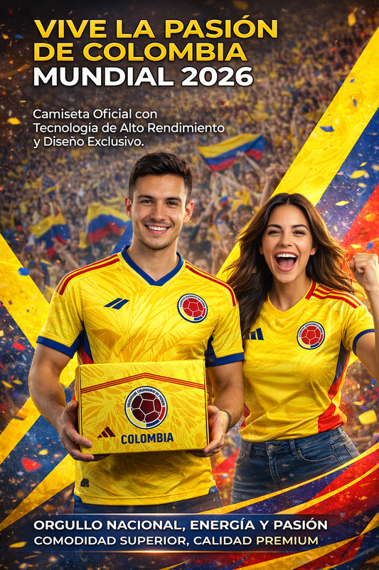 La pasión que nos une: la camiseta de la Selección Colombia para el Mundial 2026