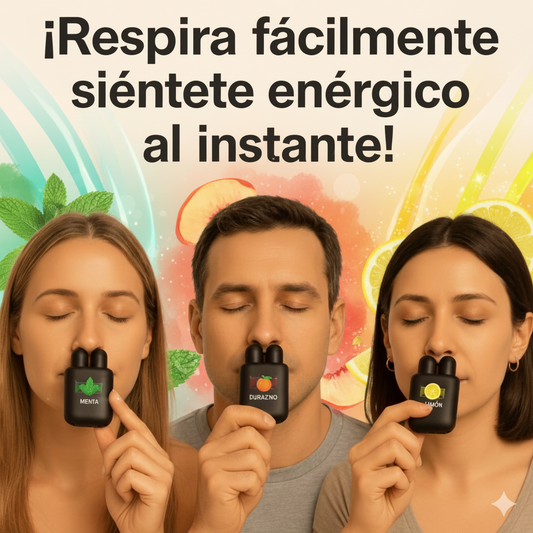 Nose Stick  Respira, recárgate y vuelve al 100% en segundos
