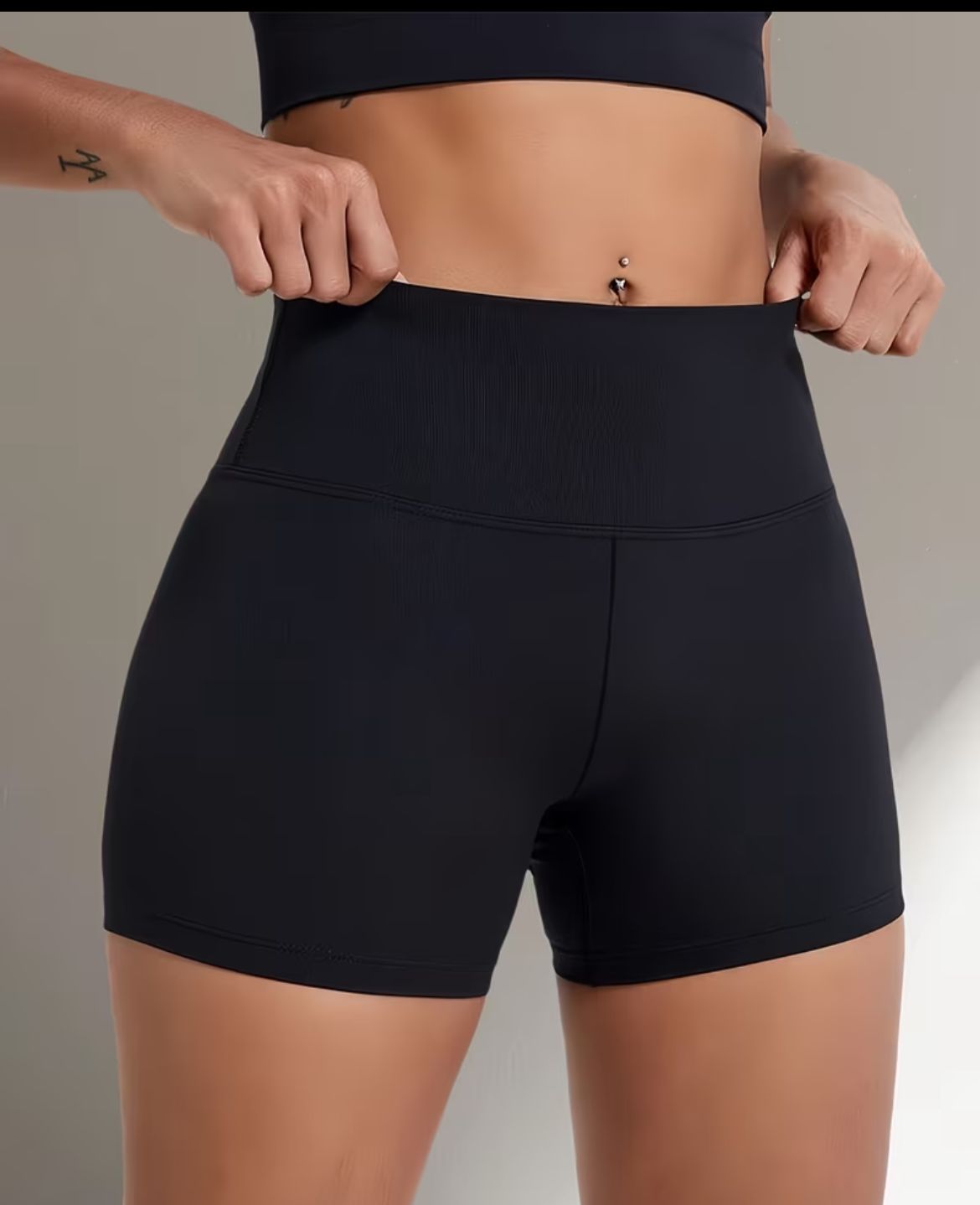 Set x 5 Licras Deportivas Negras- Comodidad y Estilo Todo el Día.