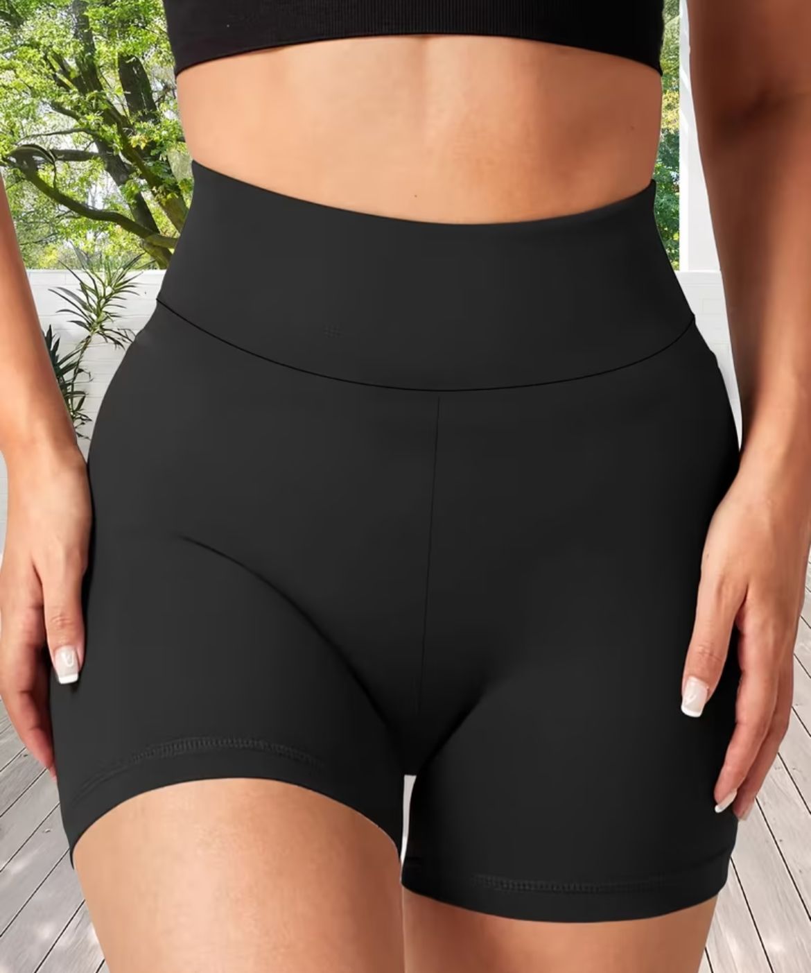 Set x 5 Licras Deportivas Negras- Comodidad y Estilo Todo el Día.